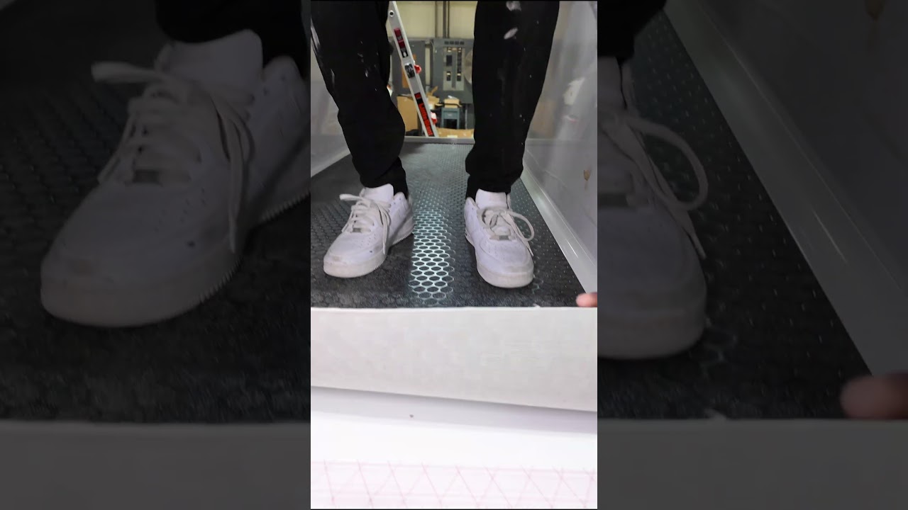 Installing A Garage Floor #vanlife