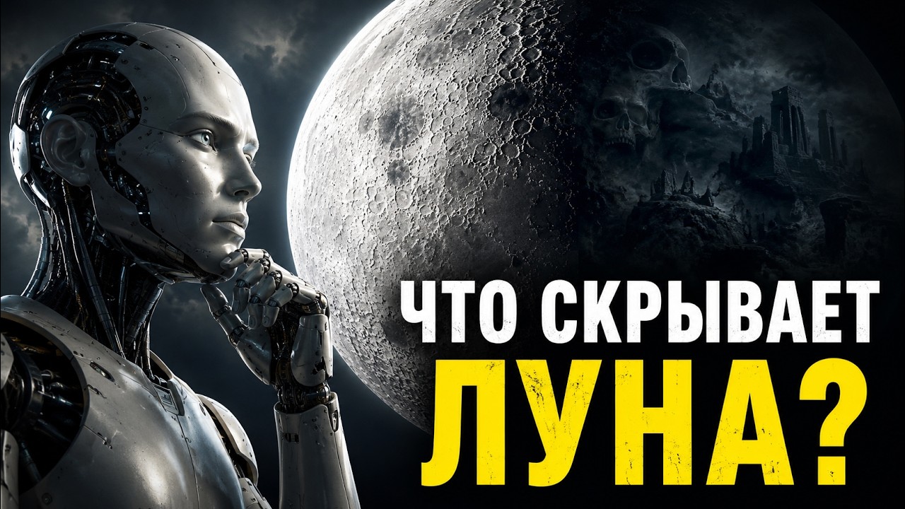 Искусственный интеллект проанализировал ЛУНУ | Что скрывают на тёмной стороне?