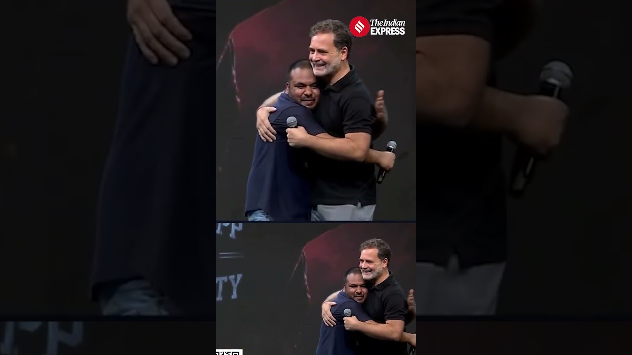 Rahul Gandhi’s Viral Moment With Comedian Pulkit At Chhatron Ki Goonj In Indore