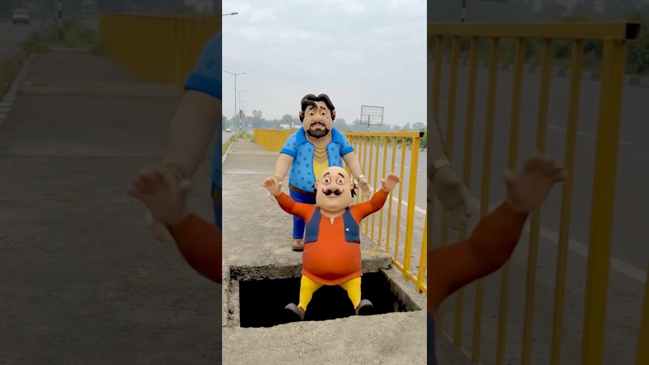 Zoon ne motu ko Gadde Mai ger Diya😳#comedy #shortsfeed #cutebaby #viralvideo