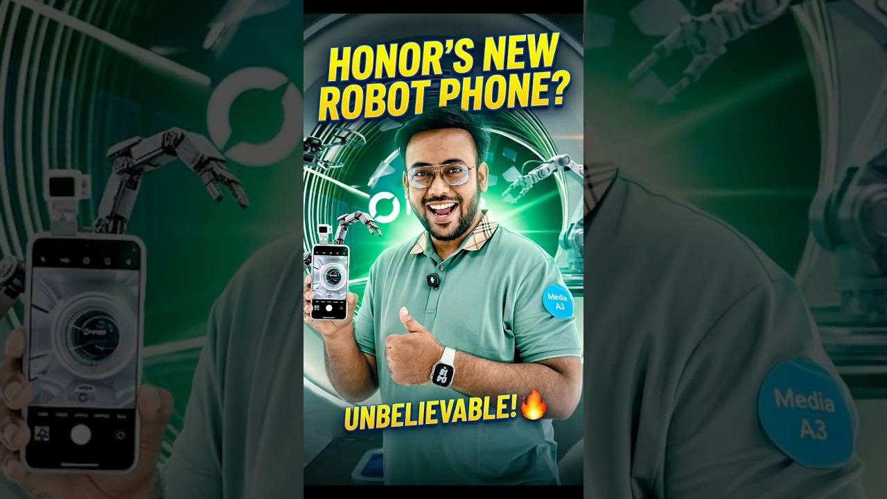 কল্পনার জগৎ থেকে বাস্তবে Honor Robot Phone 🔥👌🌟