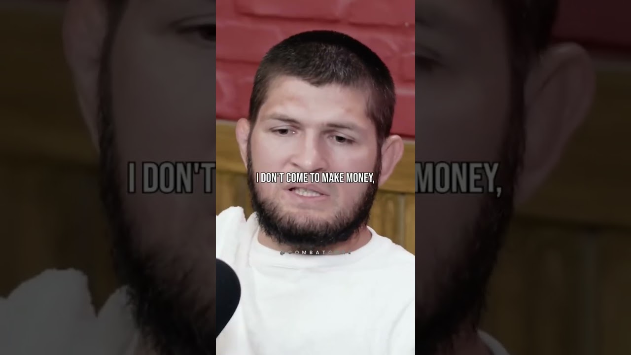 Khabib turned down $100 Million Dollars tofight Floyd Mayweather! 😳 #shorts