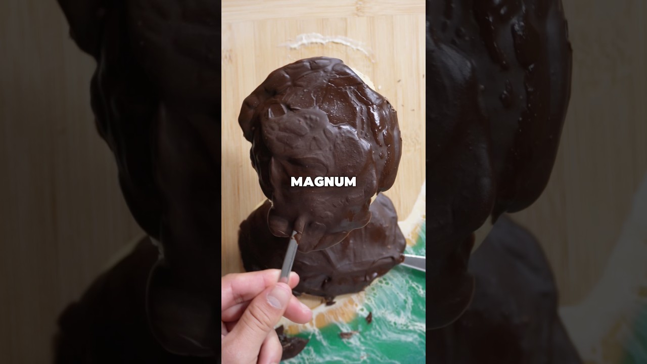 High Protein Ice Cream Magnum #recipe #food #healthy #diet