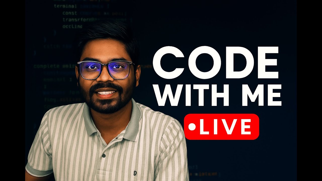 💻 Code With Me | Live Coding Session (Chill + Productive) 11 Jan