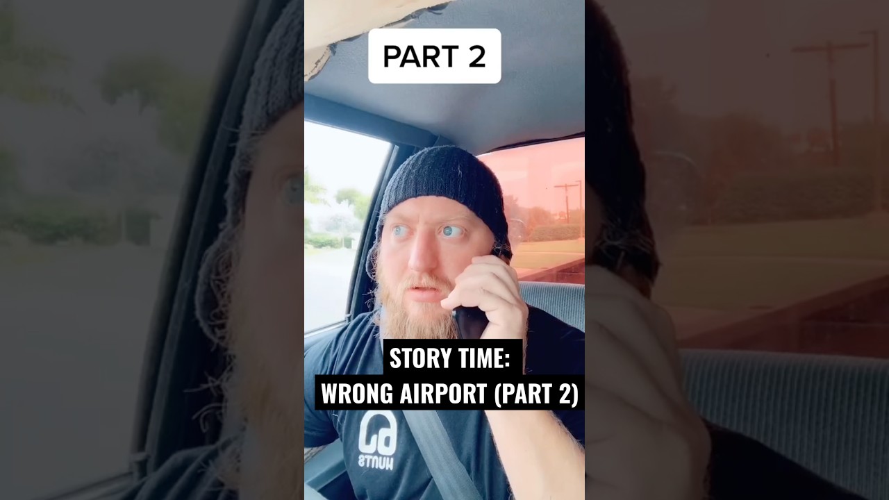 STORY TIME: WRONG AIRPORT #djhuntsofficial #storytime #comedyvideo #comedysketch #comedy #funny #wtf