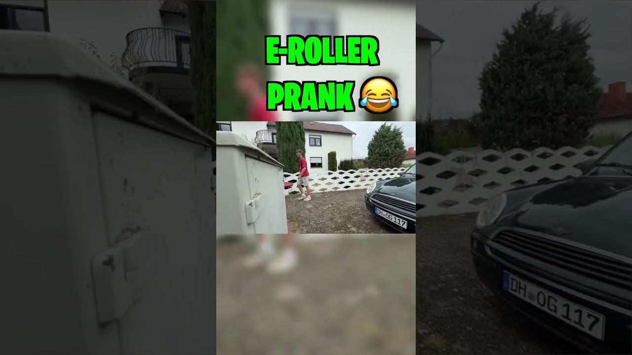 E ROLLER  PRANK 😂