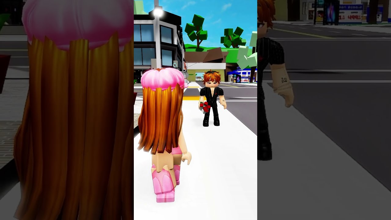 The clone tried to troll him.. 😰 #roblox #robloxshorts #shorts