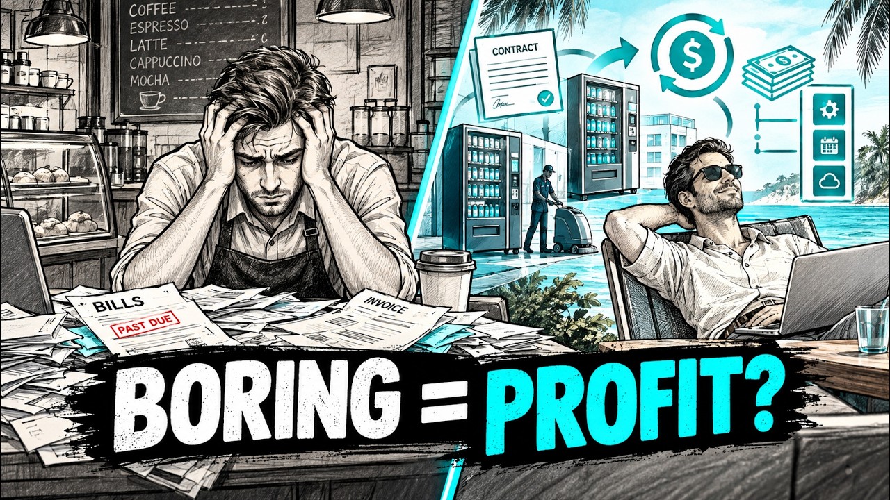 5 Boring Businesses That Can Make You Rich (Without Working 14 Hours a Day)