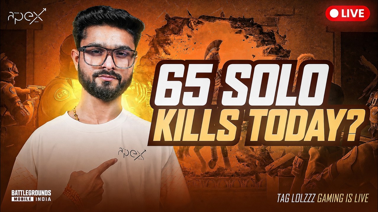 KYA AAJ 65 SOLO KILLS HONGE? | CLASSIC HACKER OR WHAT | @LoLzZzGaming