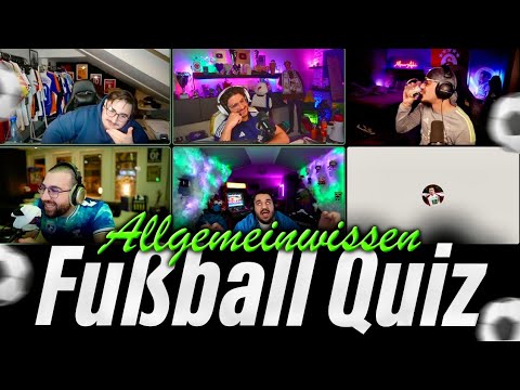 FUSSBALL QUIZ (ALLGEMEINWISSEN) 😱🔥 mit ELI, ABDU, ONURCAN & MAUS || MertAbiZockt 