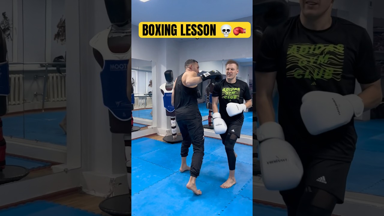 Boxing lesson 🥊💀 #boxing #boxer #mma #kickboxing #training