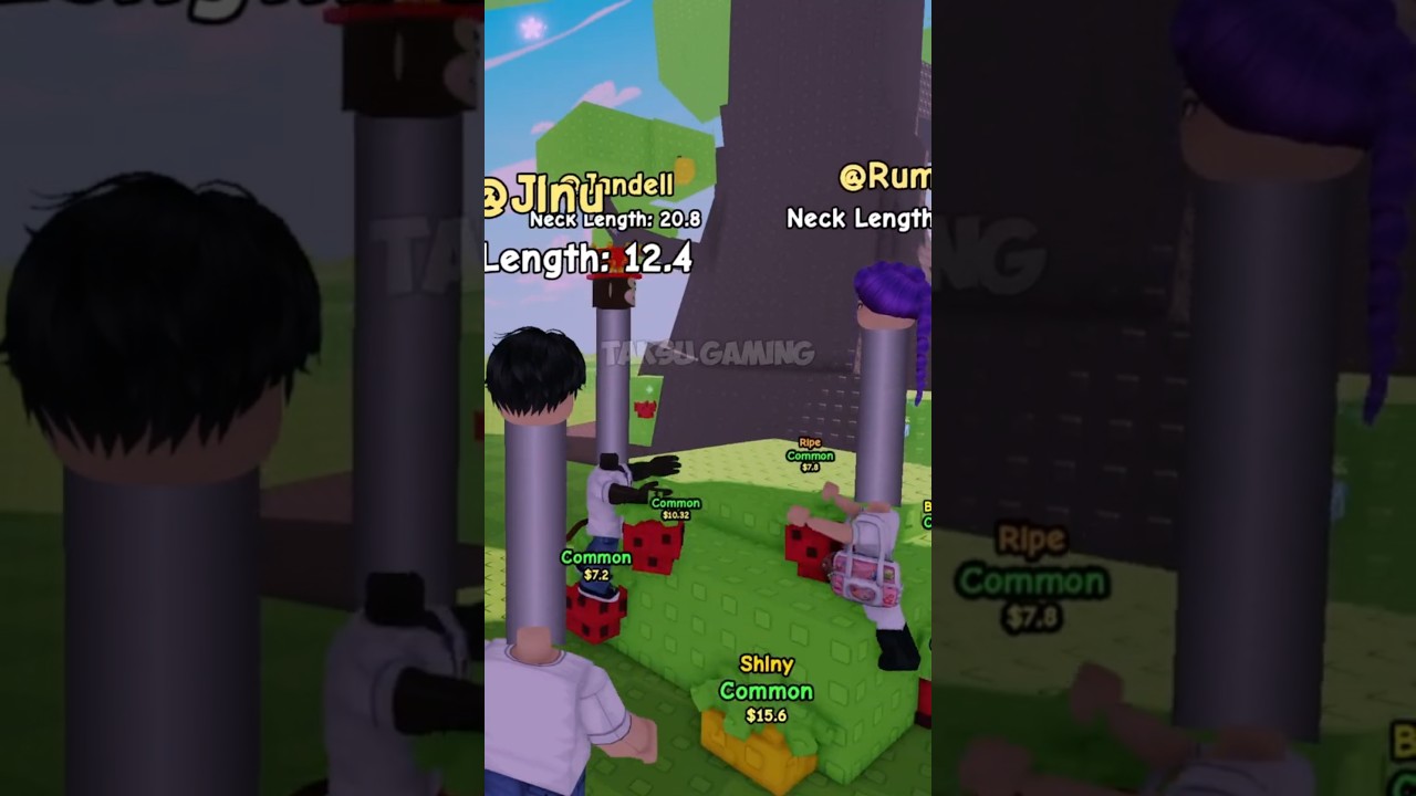 Jandel sama rumi rebutan buah apa sih?! 🤔 #roblox