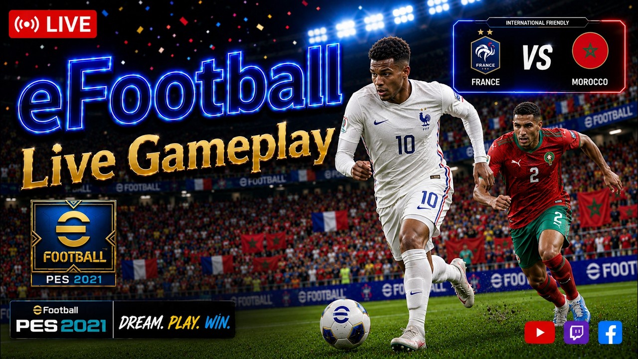 🔴 Every Pass Matters | eFootball PES 2021 Football Simulation LIVE - PRS SOUL
