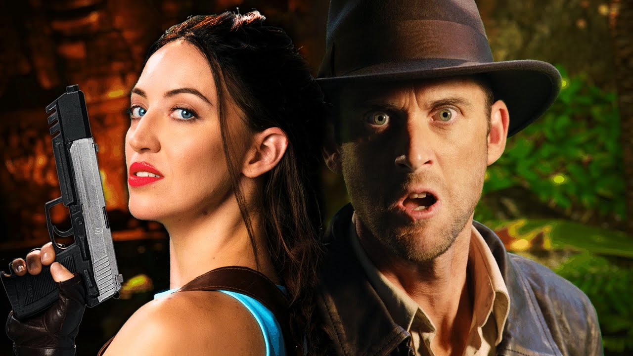 Lara Croft vs Indiana Jones. Epic Rap Battles Of History.