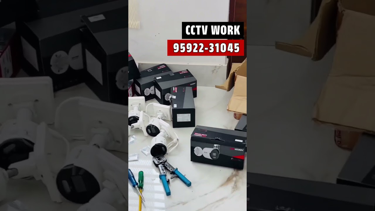CCTV Work Phillaur- 📸 9592231044, Choose ur own Range and quality 😊 #panesarcomputers #pcbuild #cctv