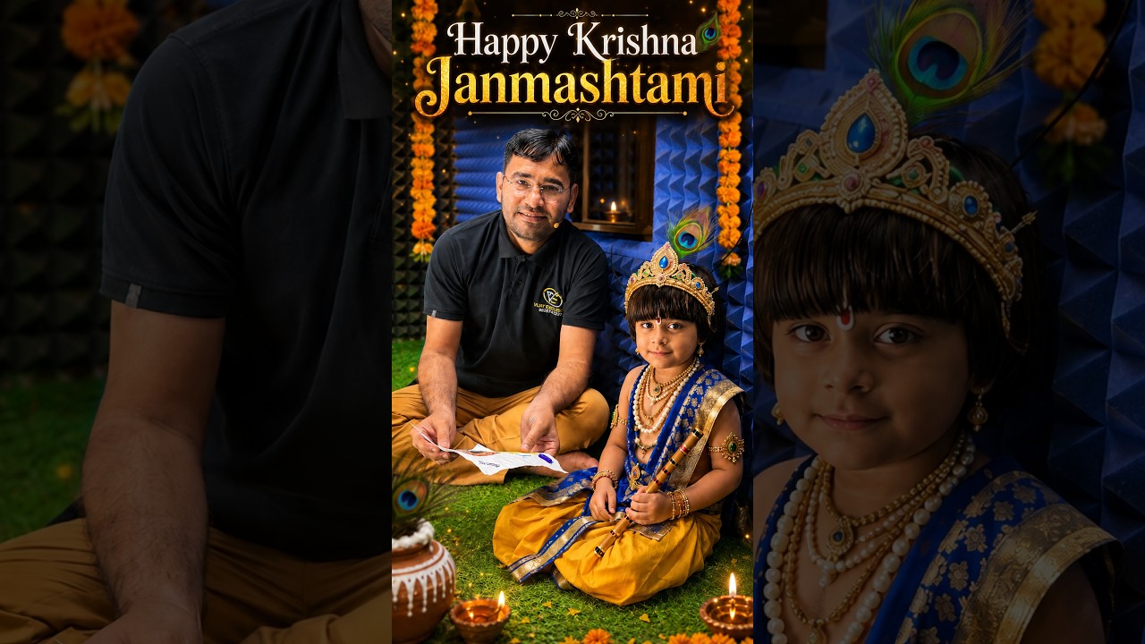 Himanshi & Vijay Sir | हिमांशी ने यह क्या बना दिया | Happy कृष्ण जन्माष्टमी