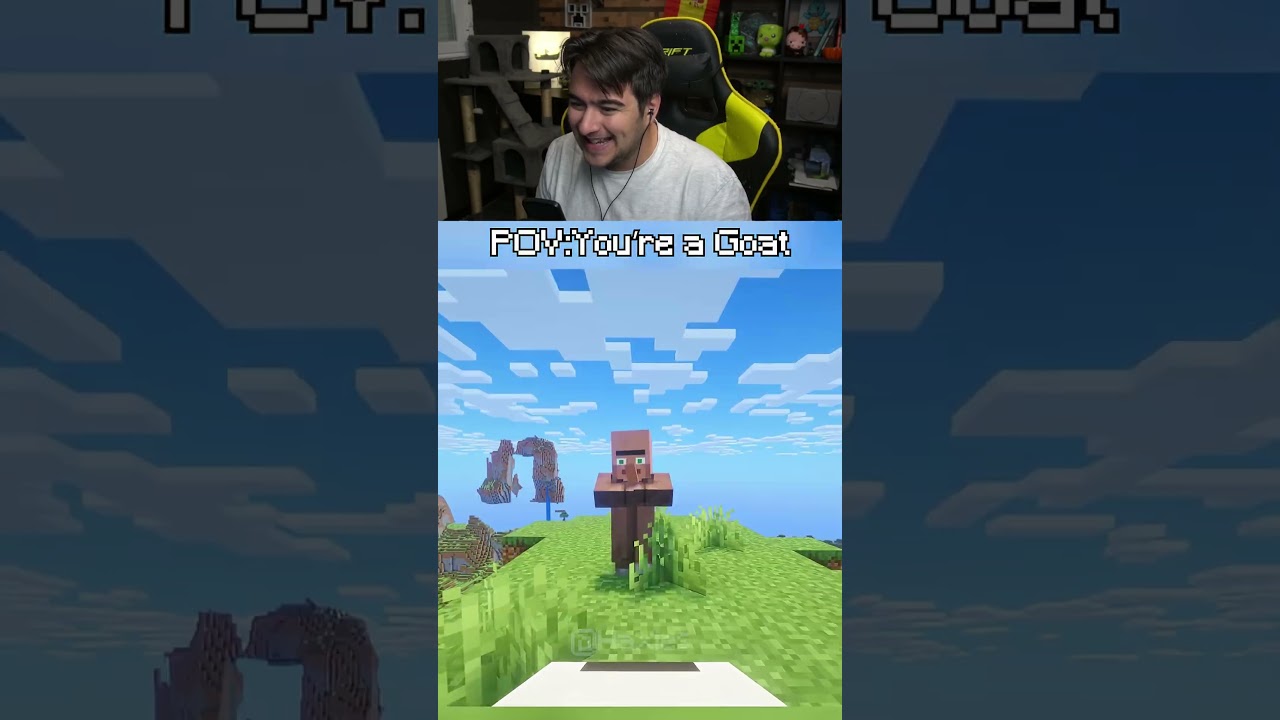 Minecraft pero eres una Cabra 💖