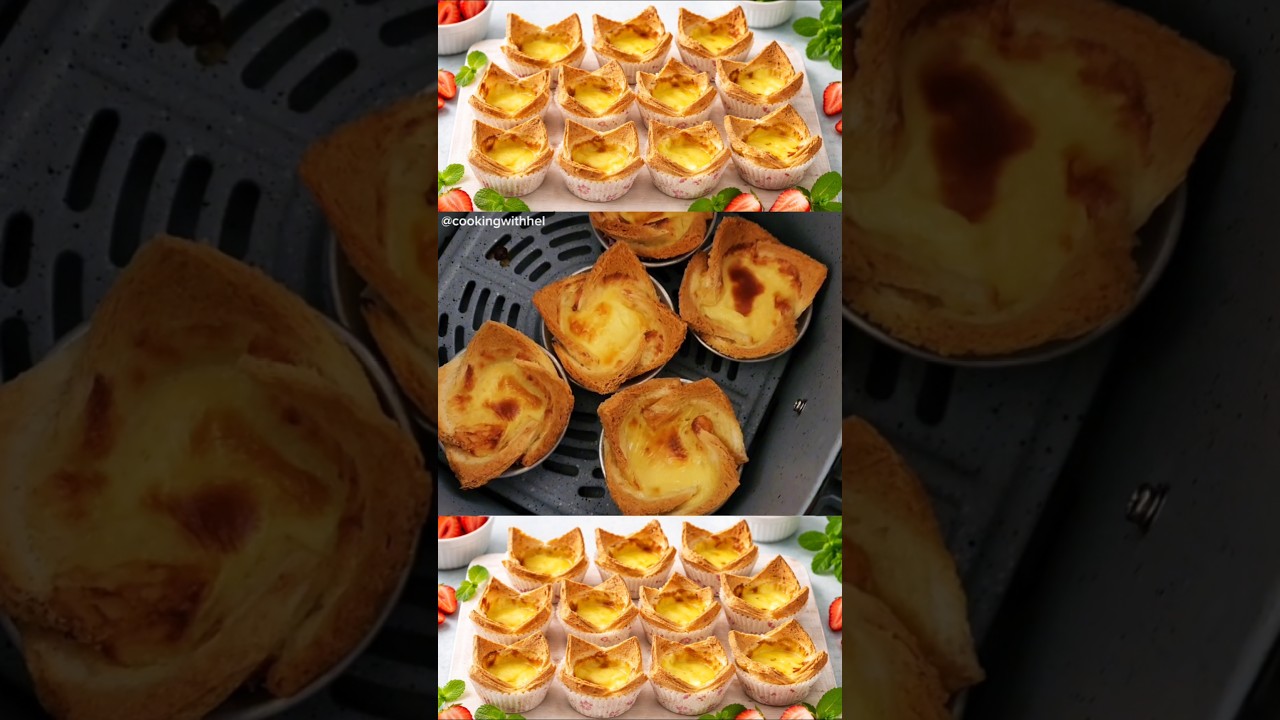 Roti dibuat begini enak banget. Egg tart