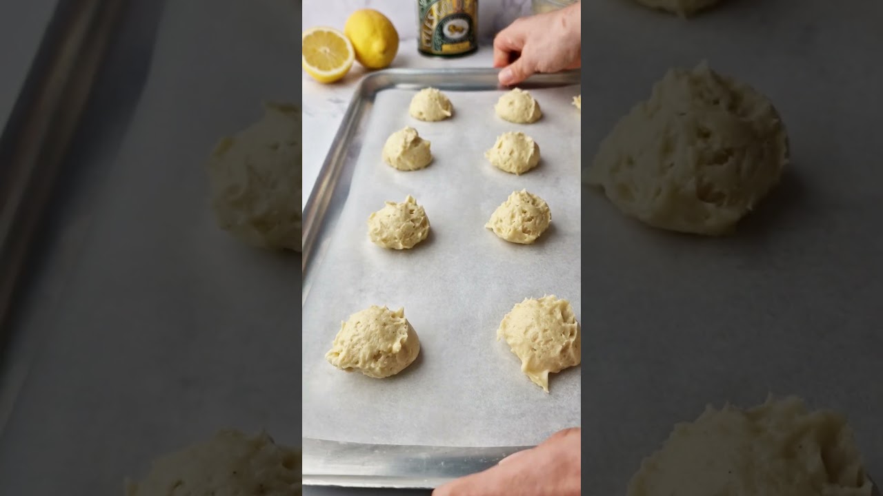 Lemon and Lyle's... the golden duo back at it again! #cookies #cookiesrecipe #lemon #ricotta