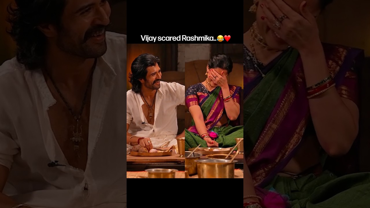 Rashmika Was Afraid of Vijay on the Ranabali Set 😂❤️🔥