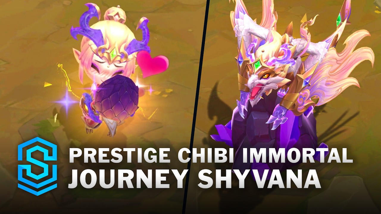 Prestige Chibi Immortal Journey Shyvana | Teamfight Tactics