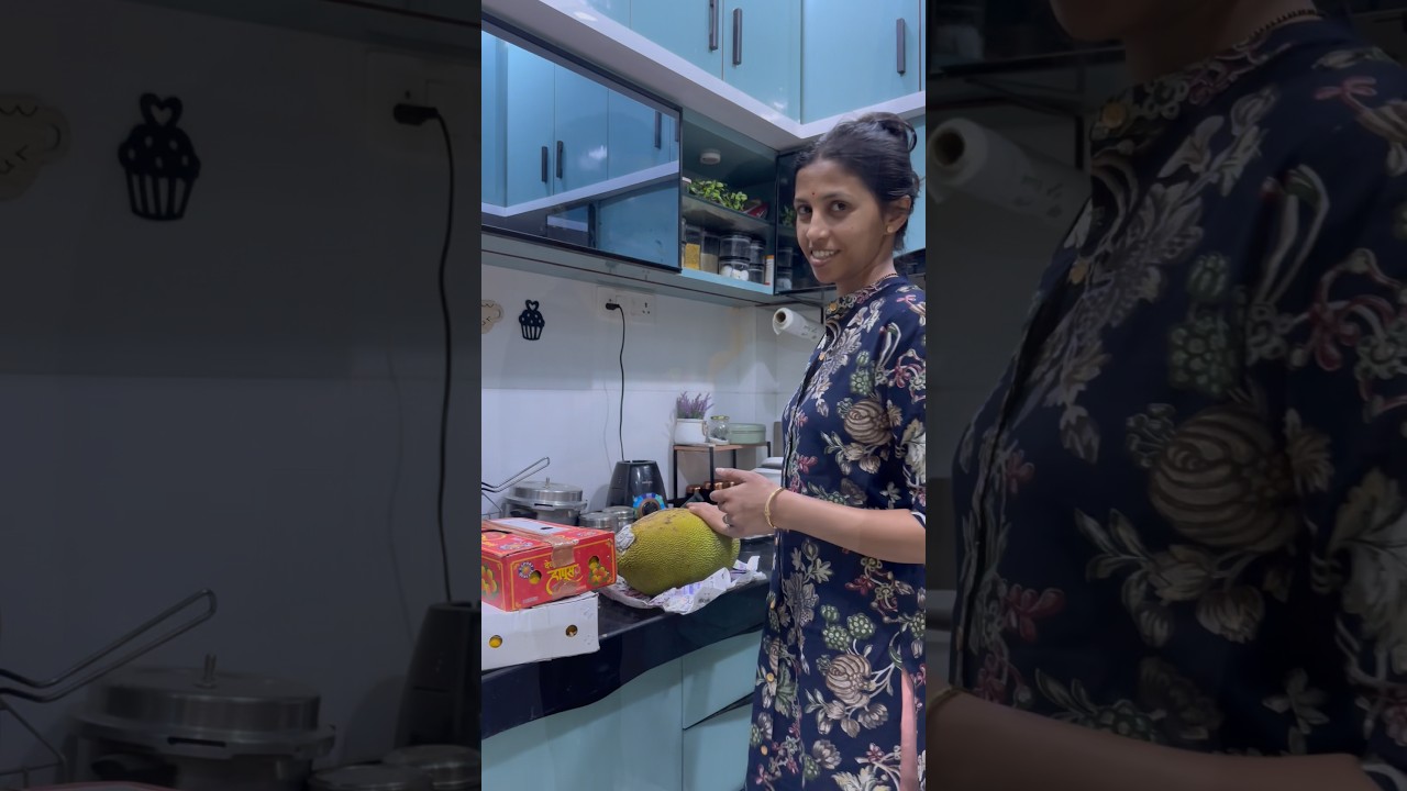 राजवीची भेट 🥹 आणि शेवटी माझं फणस मिशन! 😂!#viralvideos #minivlog #vlog #shortvideo #trending #reels