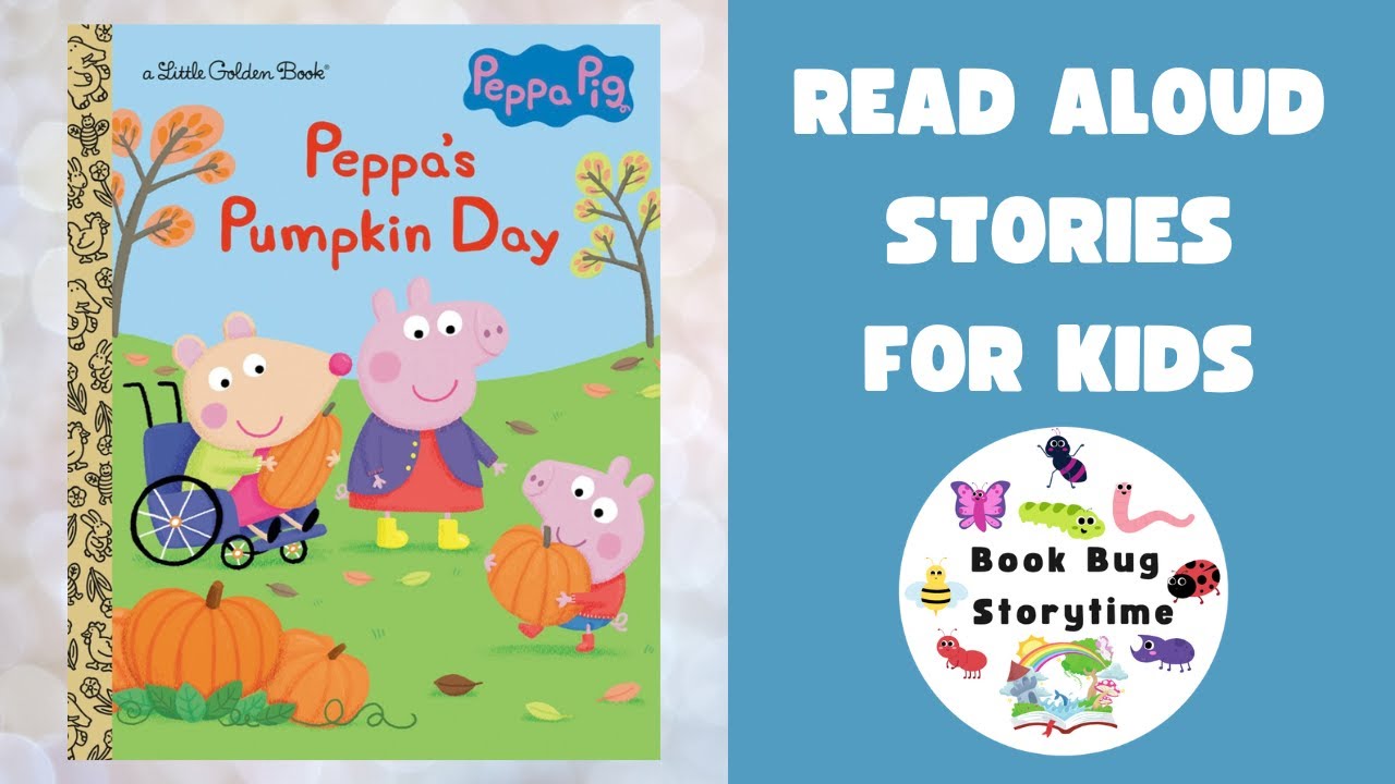 🍁🎃 Peppa's Pumpkin Day (Peppa Pig) 🎃🍁| Kids Read Aloud | Children's Story