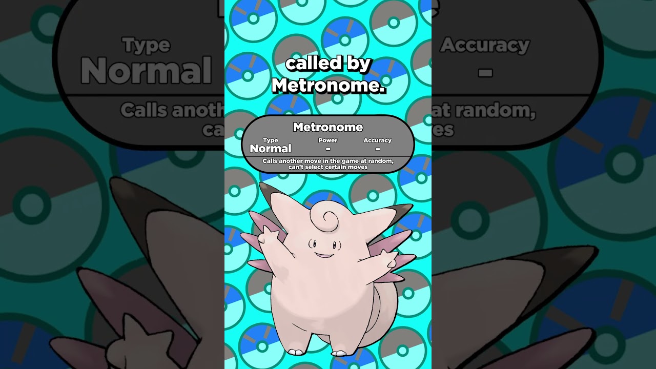 This Move Didn't Work With Metronome #pokemon #pokemonfacts #pokemonswordshield