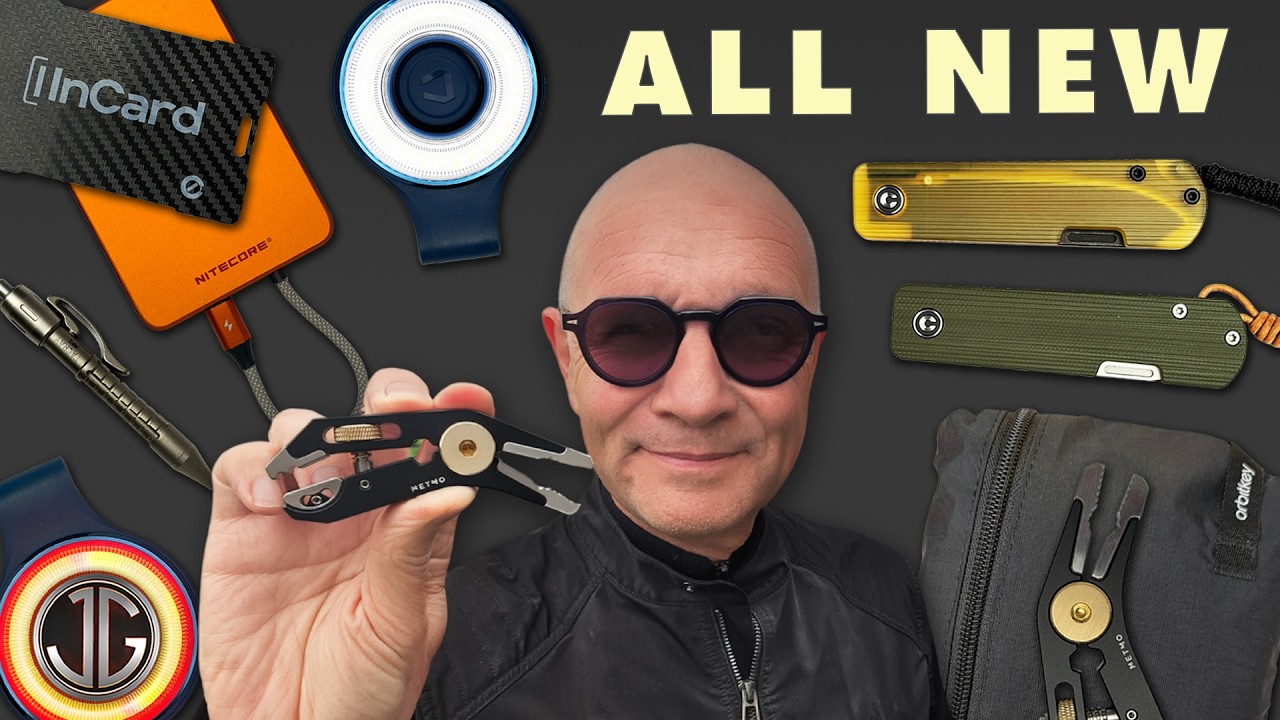 ALL NEW EDC, Tech and Travel Gear