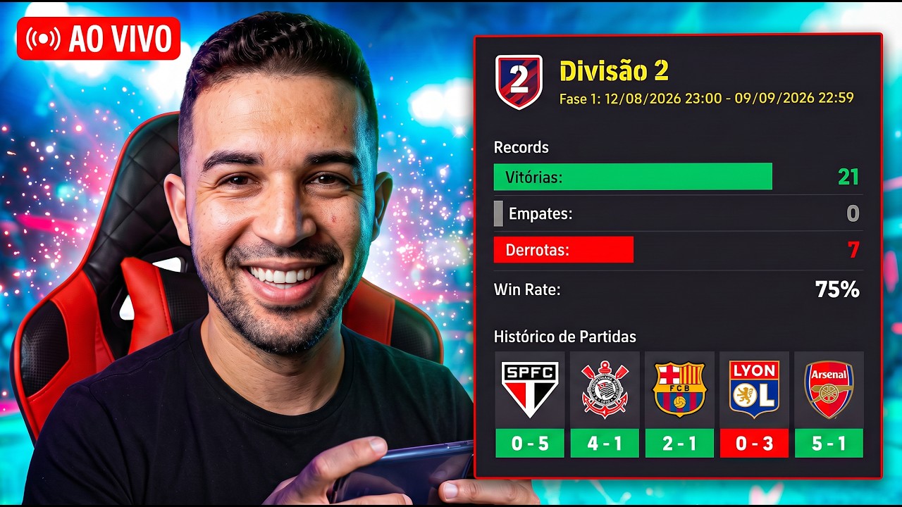 🚨 AO VIVO! DIA DE MANUTENÇÃO NO EFOOTBALL 2027 MOBILE
