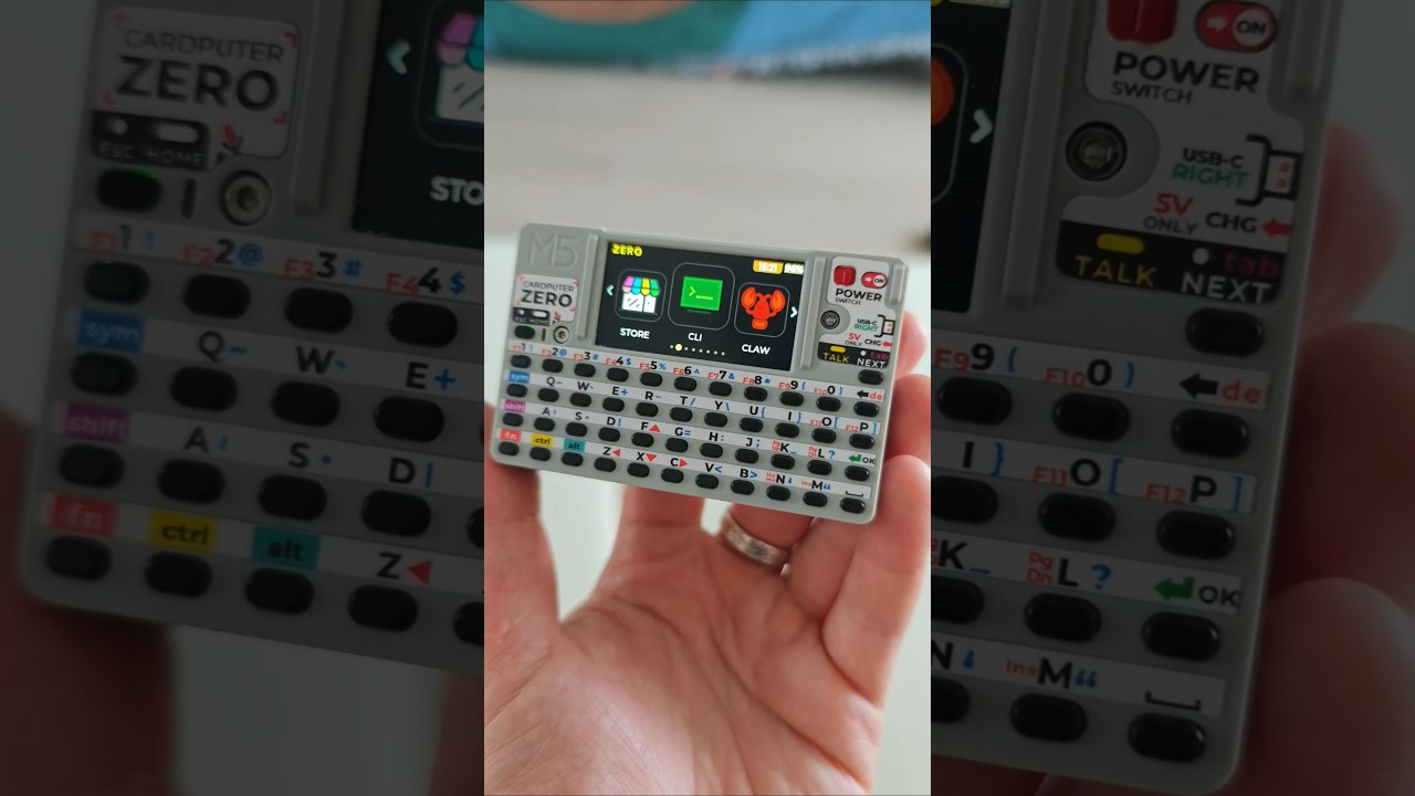 Cardputer Zero first view! #cardputerzero #cardputer #linux #technology