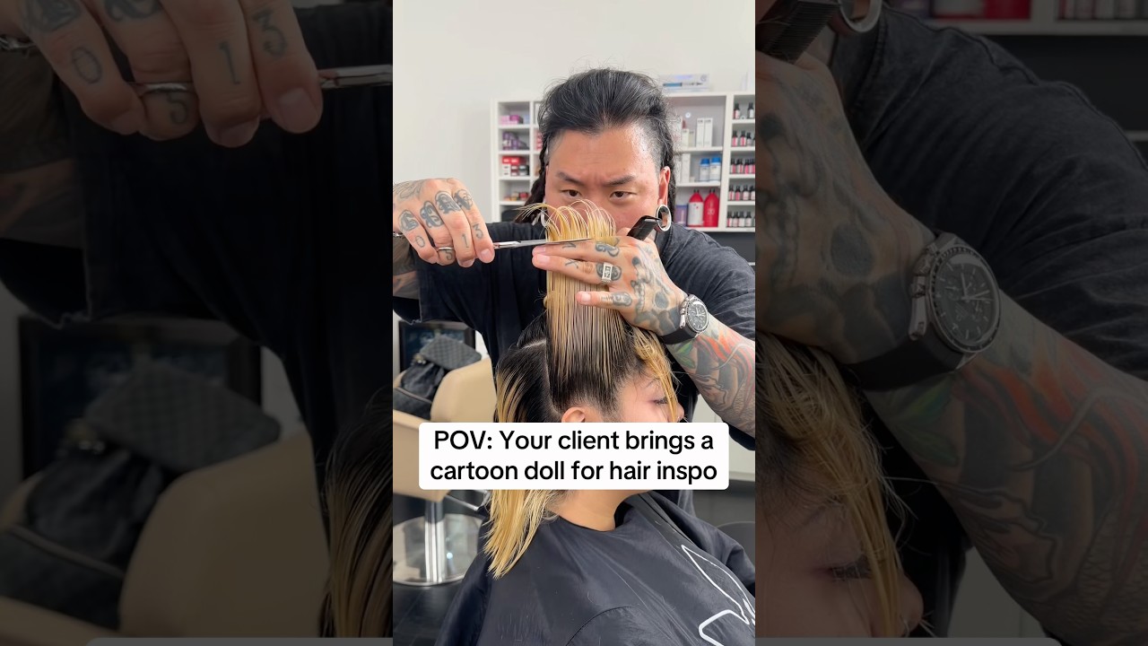 Did we eat this hair inspo? #hairtransformation #hair #shorts