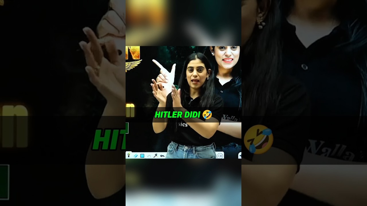 Pookie Hitler Didi🤣 #samridhimam #physics #physicswallah #class10physics #topper #yt