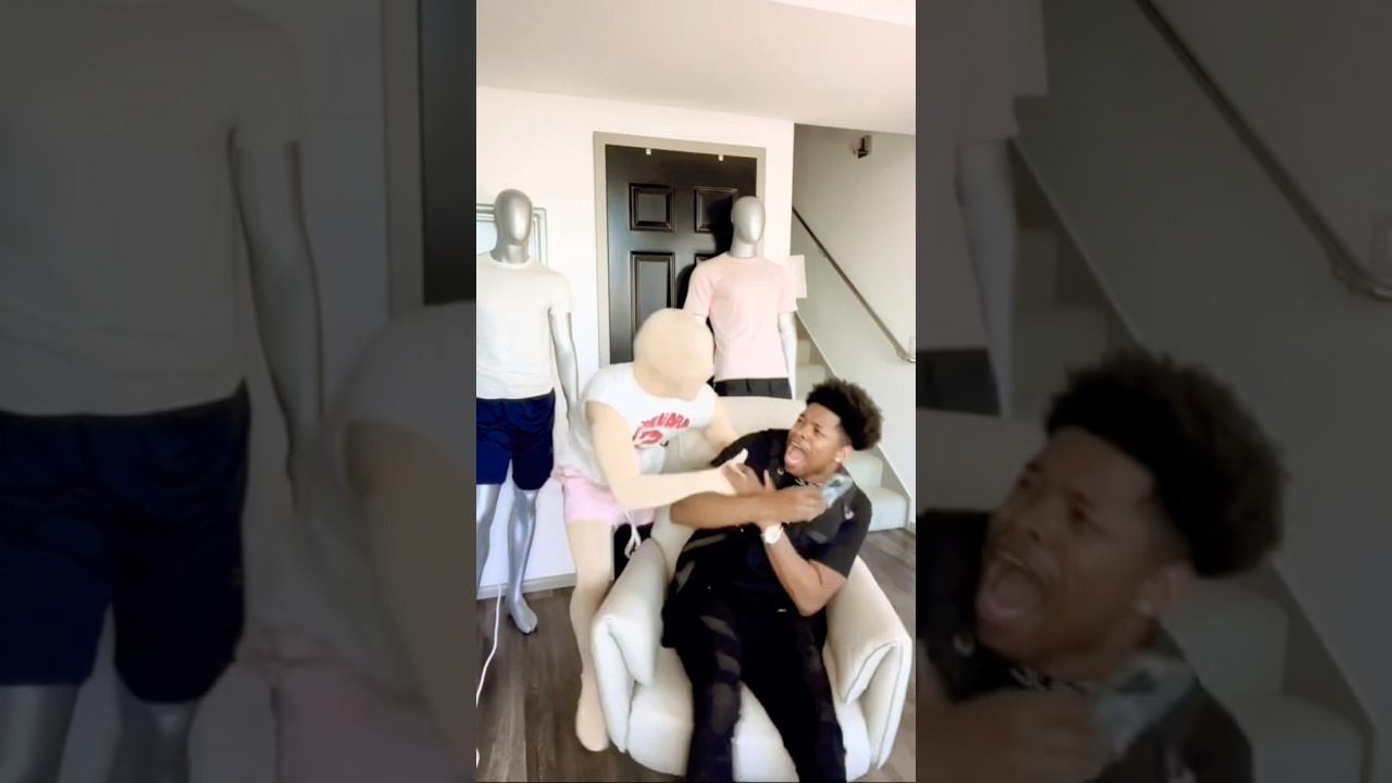 EVIL MANNEQUIN PRANK GONE BAD 🫣😱 #shorts
