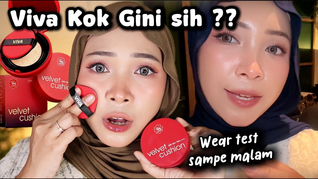TES BAR-BAR Cushion Viva ! Brand Jadul Bagus gak ya? Awet & Oxidize ? Murah sih.