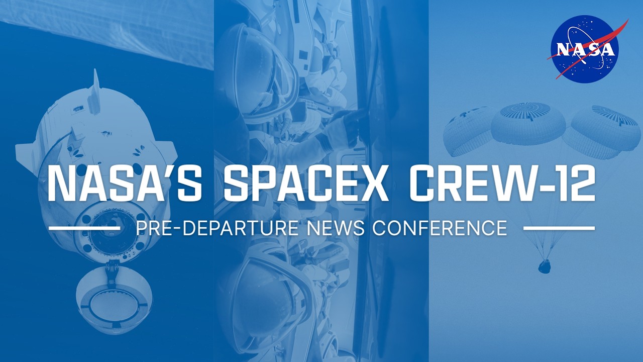 NASA’s SpaceX Crew-12 Pre-Departure News Conference (Sept. 16, 2026)