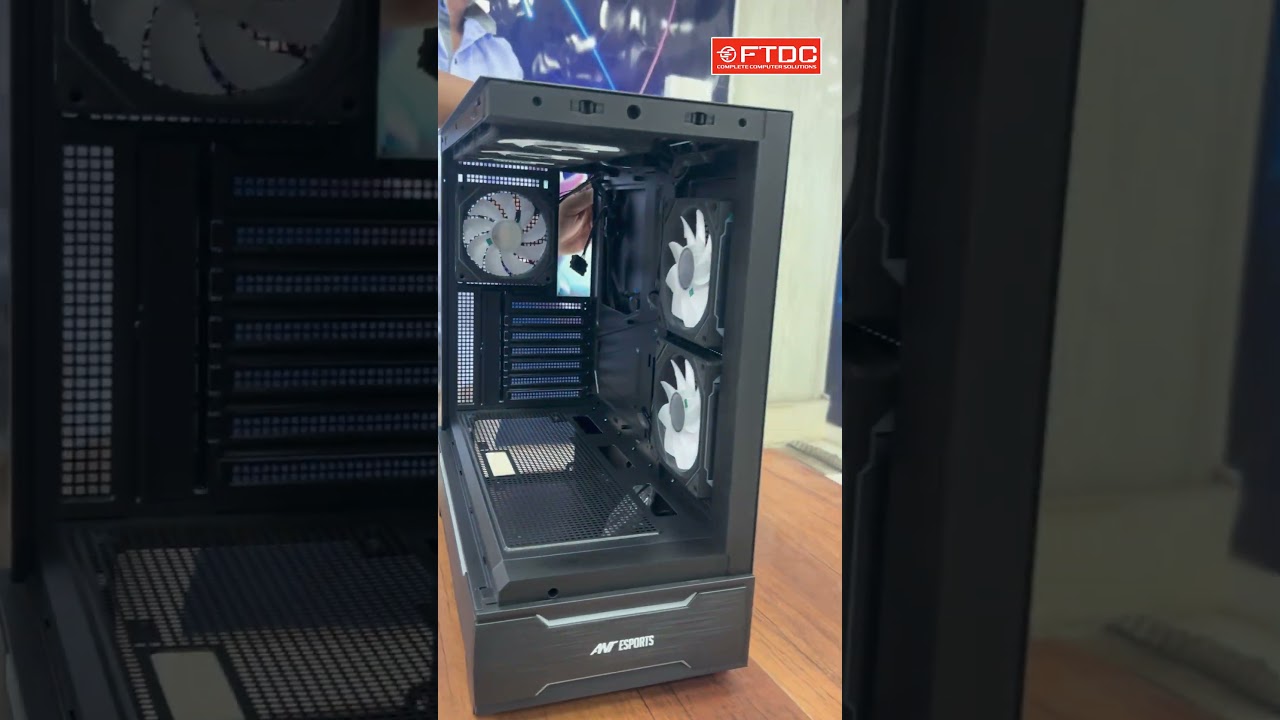 🔥 Budget Gaming PC Unboxing 😍 RX 7600 Beast! #trending #reelsindia