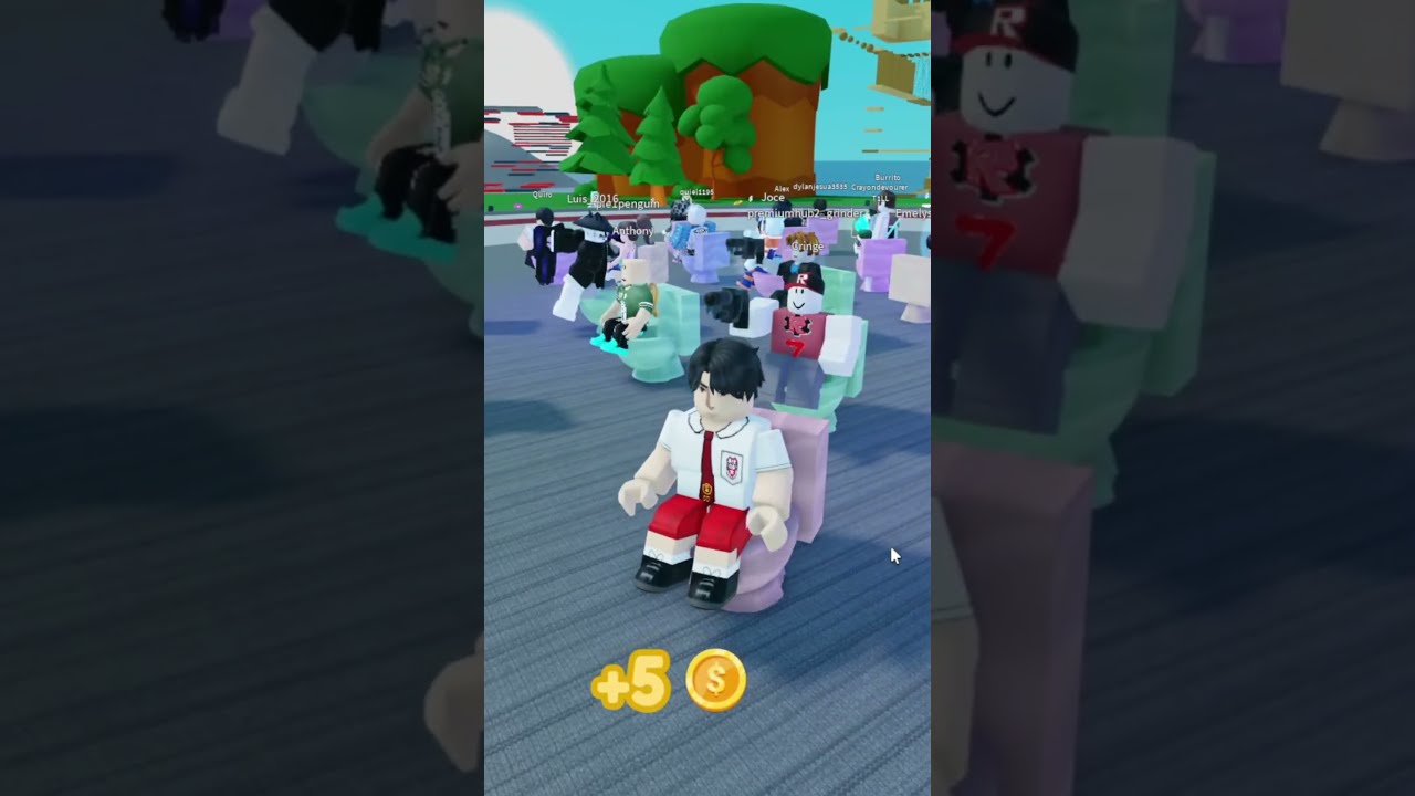 jinu rebutan toilet sampai poop dicelana #shorts #roblox #dwiantara