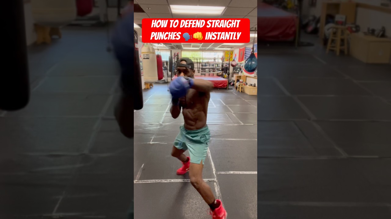 How To Defend Straight Punches INSTANTLY 🥊 #boxing #boxingtips #boxingtraining #shorts #mma #shorts