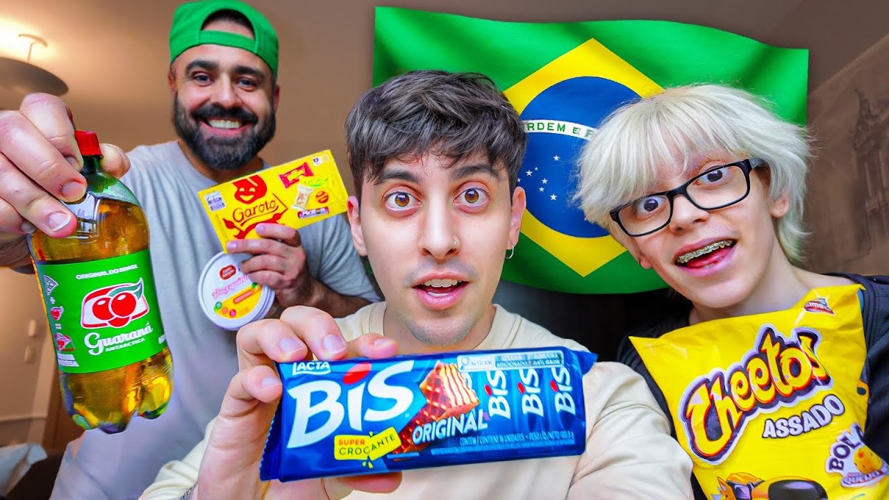 PROBANDO DULCES BRASILEÑOS 🇧🇷🍬 (en 2026)