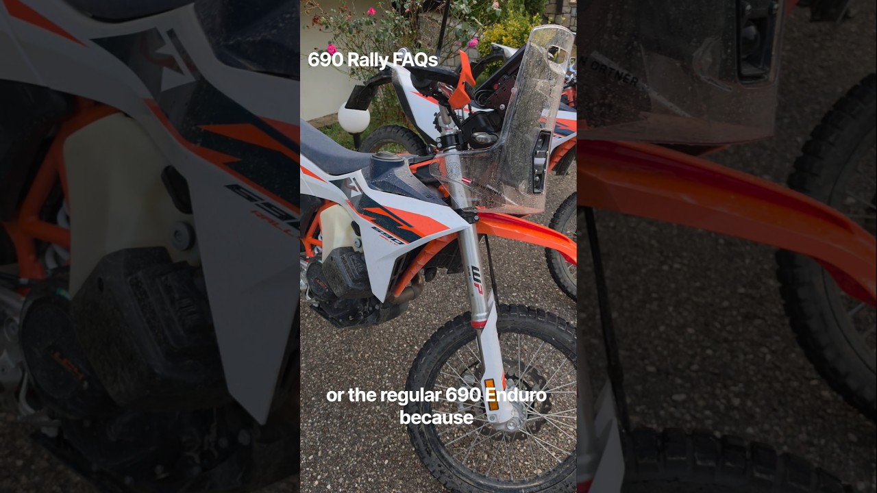 KTM 690 Rally FAQs. Full day of riding. #adventurebike
