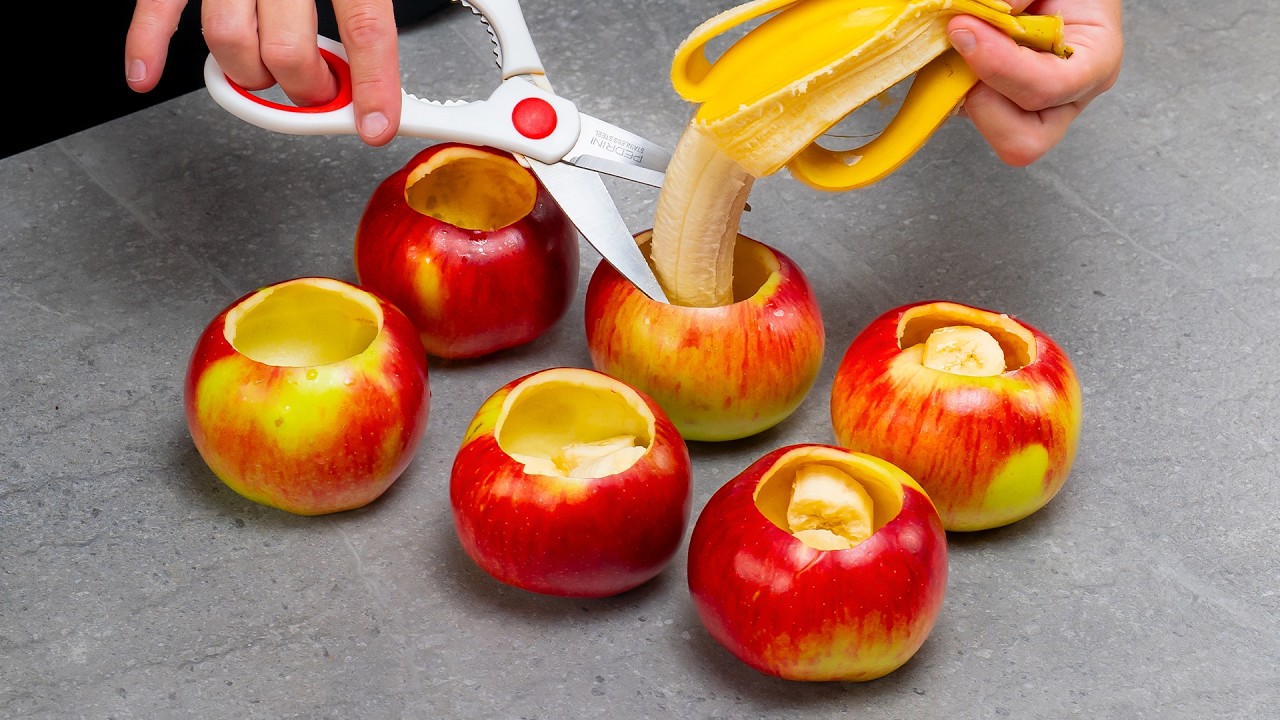 Apples in puff pastry with a simple trick for a spectacular dessert