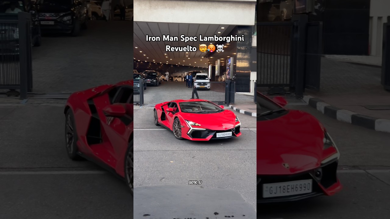 Iron Man Spec Lamborghini Revuelto🥵#lamborghini #revuelto #ironman #cjp #lamborghinni #supercars