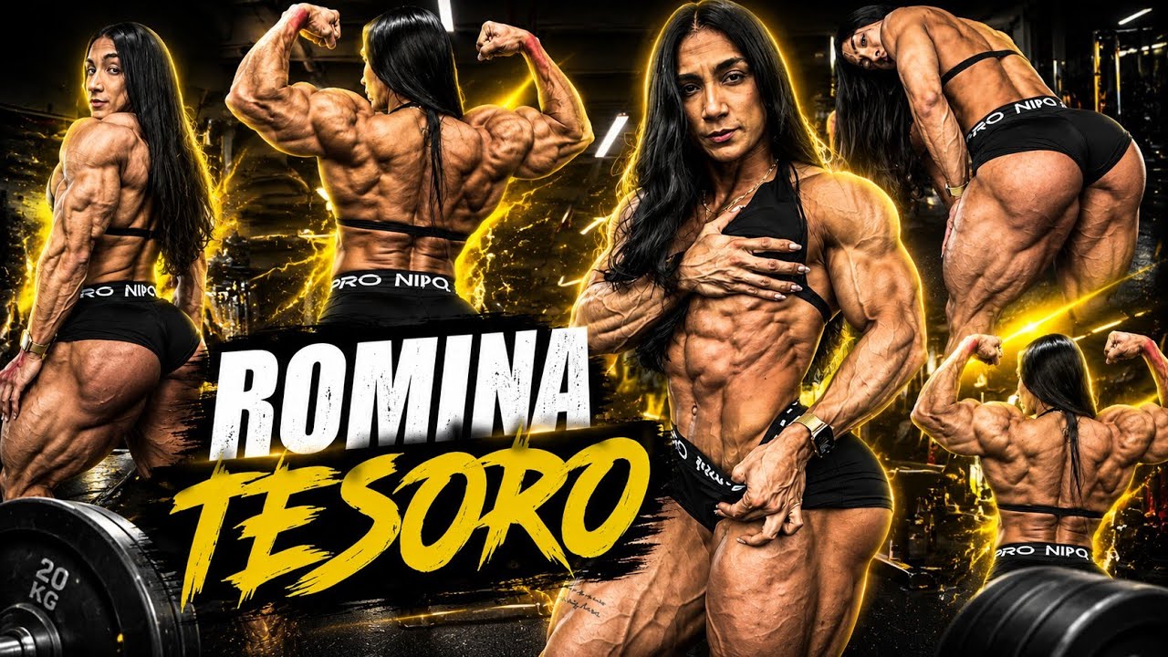 Romina Tesoro 🔥 || A Female Muscle Mommy 🥰 || Female Muscle Beast 💪 || Girls Bodybuilding Attitude 