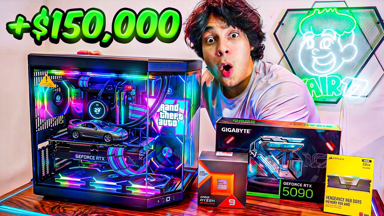 ME COMPRÉ LA PC GAMER MÁS POTENTE DEL MUNDO PARA JUGAR GTA 6 - Yair17