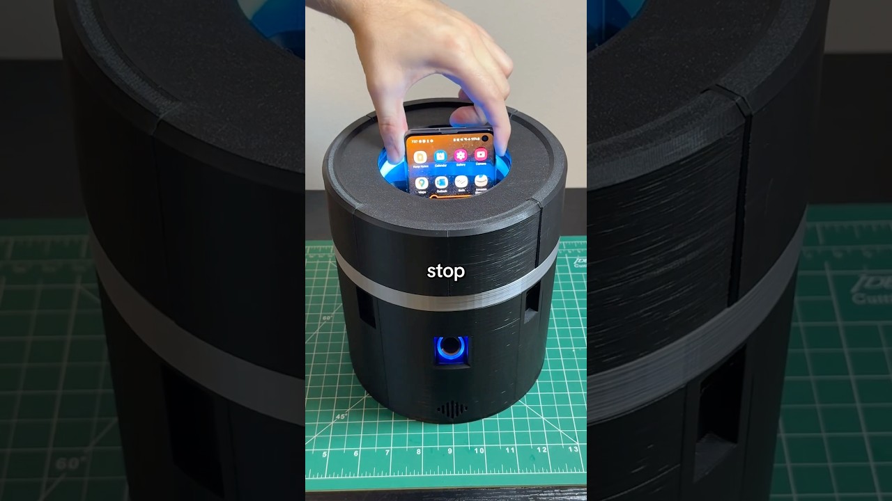 Time to show your phone who’s boss 😤 #electronics #engineering #diy #vault