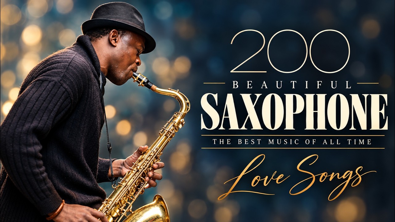 Beautiful Saxophone Instrumental Music - Smooth Saxophone Covers Of Popular Songs Playlist In 2026