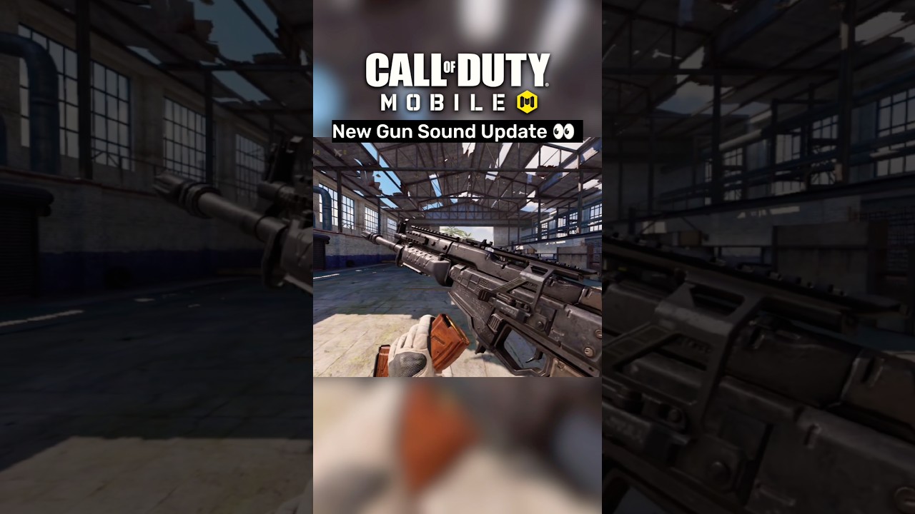 New Gun Sound Update in Cod Mobile 👀