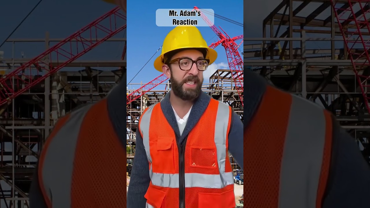 Mr.Adam's Reaction 476 #adamrose #construction #engineering #workers