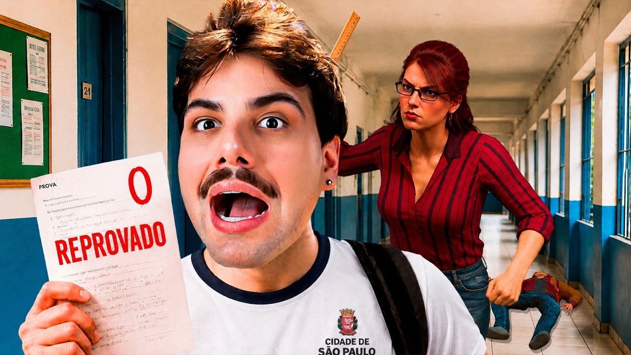 VOLTEI A ESTUDAR e já virei o PIOR ALUNO DA ESCOLA